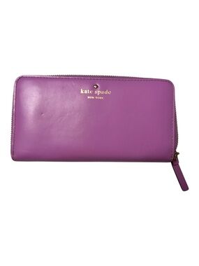 Kate Spade Lacey City Zip Around Wallet Lilac Purple